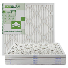 Load image into Gallery viewer, 20x20x1 MERV11 Pleated HVAC HC Furnace Air Filter 4-Pack