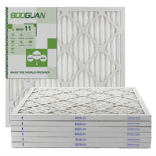 Load image into Gallery viewer, 20x20x1 MERV11 Pleated HVAC HC Furnace Air Filter 6-Pack