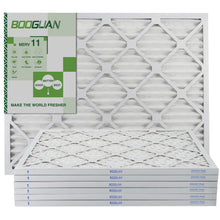 Load image into Gallery viewer, 20x25x1 MERV11 Pleated HVAC HC Furnace Air Filter 6-Pack