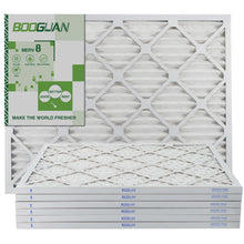 Load image into Gallery viewer, 20x25x1 MERV8 Pleated HVAC HC Furnace Air Filter 6-Pack
