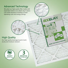 Load image into Gallery viewer, 16x20x1 MERV8 Pleated HVAC HC Furnace Air Filter 6-Pack