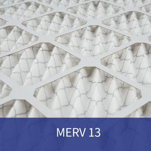16x20x1 MERV13 Pleated AC Furnace Air Filter 6-Pack