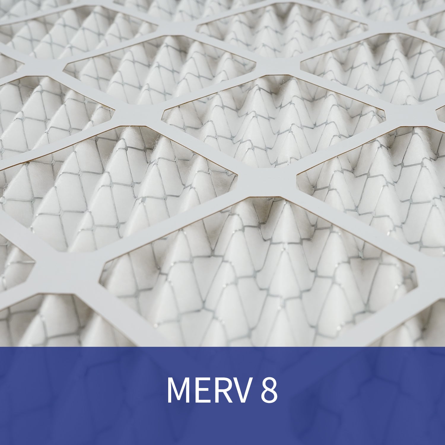 16x25x1 MERV8 Pleated HVAC HC Furnace Air Filter 6-Pack