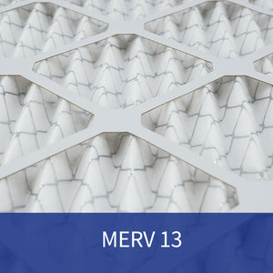 16x25x1 MERV13 Pleated AC Furnace Air Filter 6-Pack